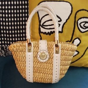 Micheal Kors Santorini Woven Purse